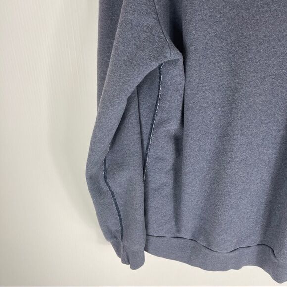 WeSC Sylvester Crew Neck Sweatshirt Men’s Medium Blue - Picture 3 of 5